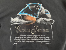 Load image into Gallery viewer, Vintage Carolina Panthers Nutmeg Football Sweatshirt, Size Large