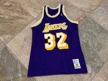 Load image into Gallery viewer, Vintage Los Angeles Lakers Magic Johnson Sand Knit Basketball Jersey, Size Large