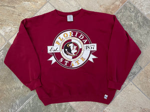 Vintage Florida State Seminoles Logo 7 College Sweatshirt, Size XL