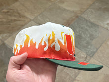 Load image into Gallery viewer, Vintage Miami Hurricanes On Fire Front Row Snapback College Hat