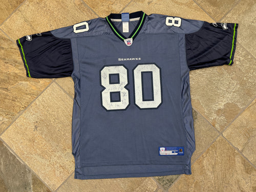 Vintage Seattle Seahawks Jerry Rice Reebok Football Jersey, Size Large