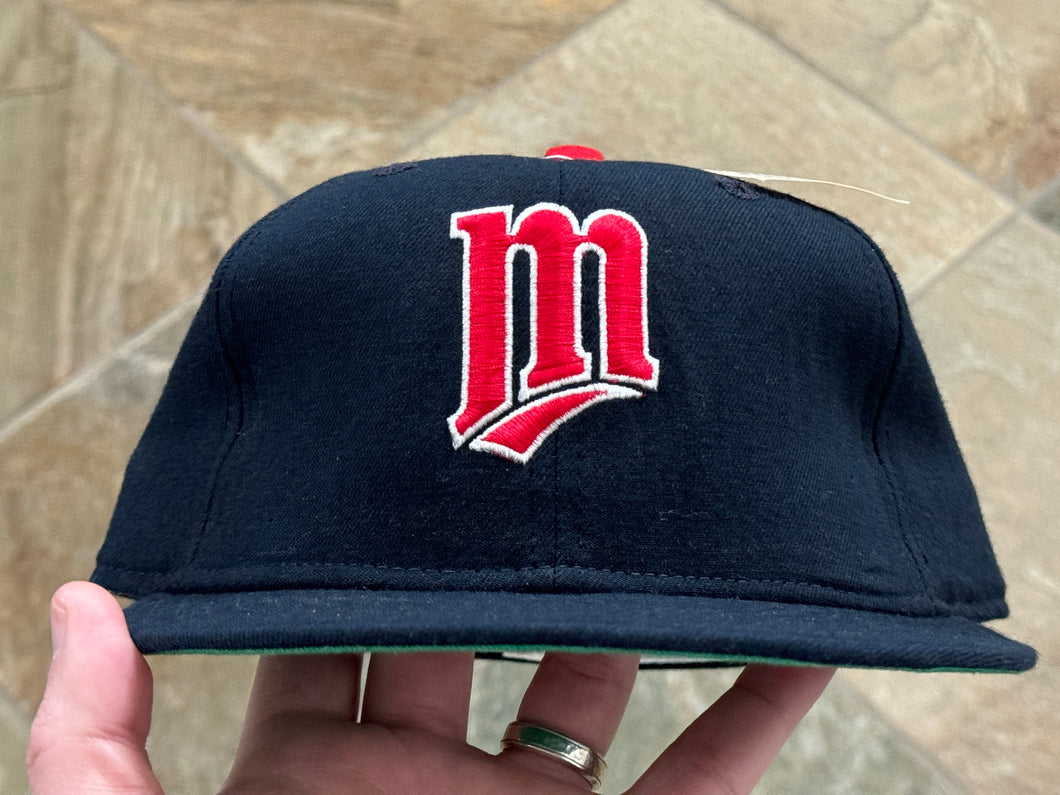 Vintage Minnesota Twins New Era Pro Fitted Baseball Hat, Size 6 7/8