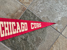 Load image into Gallery viewer, Vintage 60s Chicago Cubs Baseball Pennant
