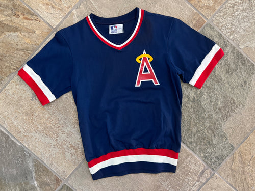 Vintage California Angels Sand Knit Batting Practice Baseball Jersey, Size Small