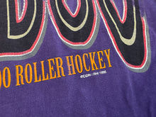 Load image into Gallery viewer, Vintage Vancouver Voodoo RHI Waves Roller Hockey TShirt, Size Medium