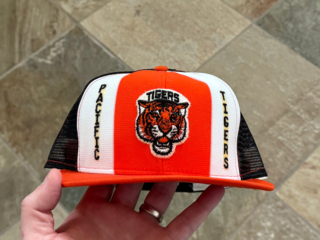 Vintage UOP Pacific Tigers AJD Snapback College Hat