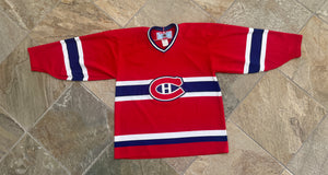 Vintage Montreal Canadiens CCM Hockey Jersey, Size Large