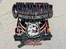 Load image into Gallery viewer, Vintage UCONN Huskies National Champion Basketball College TShirt, Size XXL