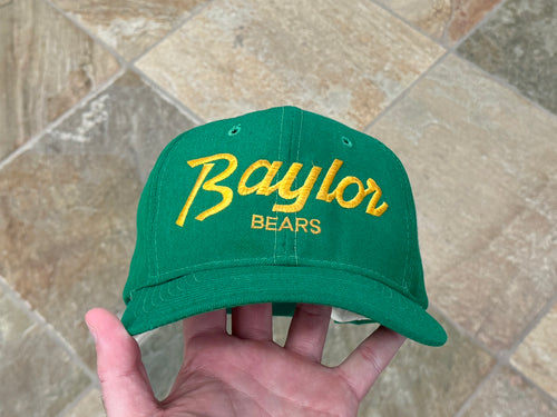 Vintage Baylor Bears Sports Specialties Script Snapback College Hat