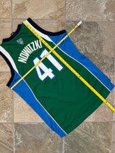 Load image into Gallery viewer, Vintage Dallas Mavericks Dirk Nowitzki Adidas Basketball Jersey, Size Large
