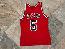 Load image into Gallery viewer, Vintage Chicago Bulls John Paxson Champion Basketball Jersey, Size 44, Large