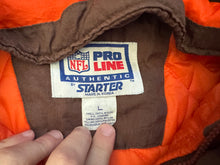 Load image into Gallery viewer, Vintage Cleveland Browns Starter Parka Football Jacket, Size Large