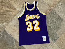 Load image into Gallery viewer, Vintage Los Angeles Lakers Magic Johnson Sand Knit Basketball Jersey, Size Large