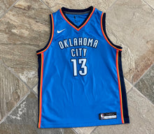 Load image into Gallery viewer, Oklahoma City Thunder Paul George Nike Swingman Basketball Jersey, Size Youth Large, 14-16