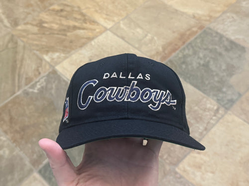 Vintage Dallas Cowboys Sports Specialties Script Snapback Football Hat