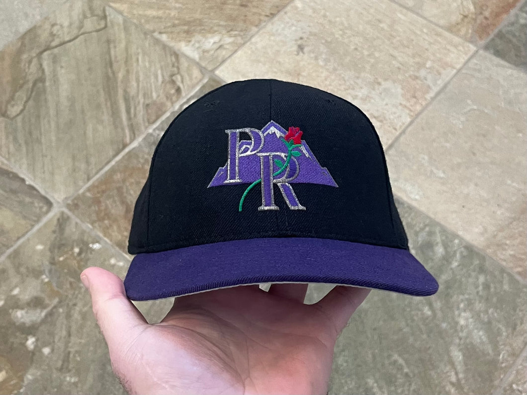 Vintage Portland Rockies New Era MiLB Pro Fitted Baseball Hat, Size 7 3/8