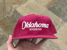 Load image into Gallery viewer, Vintage Oklahoma Sooners Sports Specialties Script Snapback College Hat