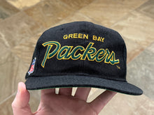 Load image into Gallery viewer, Vintage Green Bay Packers Sports Specialties Script Snapback Football Hat