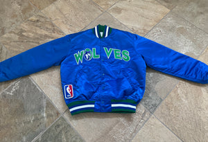 Vintage Minnesota Timberwolves Starter Satin Basketball Jacket, Size Large