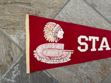 Load image into Gallery viewer, Vintage Stanford Indians Cardinal College Football Pennant