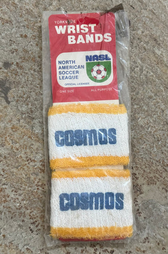 Vintage New York Cosmos NASL Soccer Wristbands ###