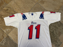 Load image into Gallery viewer, Vintage New England Patriots Drew Bledsoe Champion Football Jersey, Size 44, Large