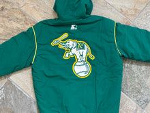 Load image into Gallery viewer, Vintage Oakland Athletics Starter Parka Baseball Jacket, Size Medium