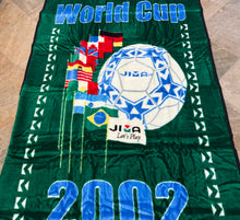 Load image into Gallery viewer, Vintage 2002 World Cup Jira Japan South Korea Soccer Blanket ###