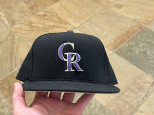 Vintage Colorado Rockies New Era Pro Fitted Baseball Hat, Size 7 1/2