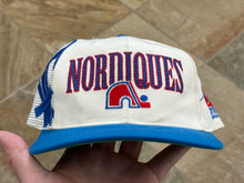 Load image into Gallery viewer, Vintage Quebec Nordiques Sports Specialties Laser Snapback Hockey Hat