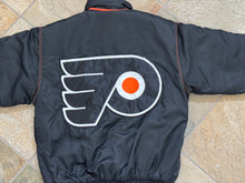 Load image into Gallery viewer, Vintage Philadelphia Flyers Logo Athletic Parka Hockey Jacket, Size Medium