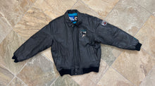 Load image into Gallery viewer, Vintage San Jose Sharks Pro Player Leather Hockey Jacket, Size Large
