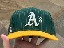 Load image into Gallery viewer, Vintage Oakland Athletics Sports Specialties Plain Logo Pinstripe Baseball Hat