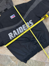 Load image into Gallery viewer, Vintage Oakland Raiders Logo Athletic Parka Football Jacket, Size Medium