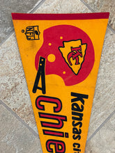 Load image into Gallery viewer, Vintage Kansas City Chiefs NFL Football Pennant