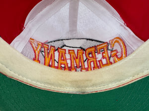 Vintage Germany 1994 World Cup Logo Athletic Snapback Soccer Hat ***