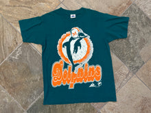 Load image into Gallery viewer, Vintage Miami Dolphins Apex One Football TShirt, Size Large
