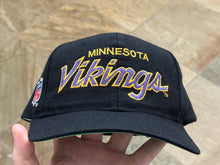 Load image into Gallery viewer, Vintage Minnesota Vikings Sports Specialties Script Snapback Football Hat