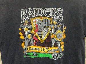 Vintage Oakland Raiders Masters of the Gridiron Football Sweatshirt, Size XL