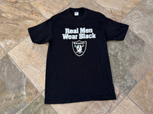 Load image into Gallery viewer, Vintage Los Angeles Raiders Trench Football TShirt, Size Large