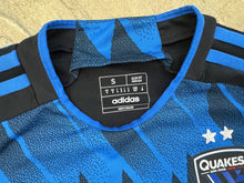 Load image into Gallery viewer, San Jose Earthquakes Adidas Soccer Jersey, Size Small