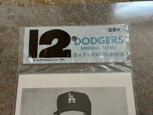Vintage 1961 Los Angeles Dodgers 5x7 Pictures Don Drysdale - 12 ###