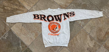 Load image into Gallery viewer, Vintage Cleveland Browns Cliff Engle Football Sweatshirt, Size Youth L/XL, 12-14