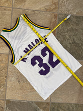 Load image into Gallery viewer, Vintage Utah Jazz Karl Malone Champion Basketball Jersey, Size 36, Small