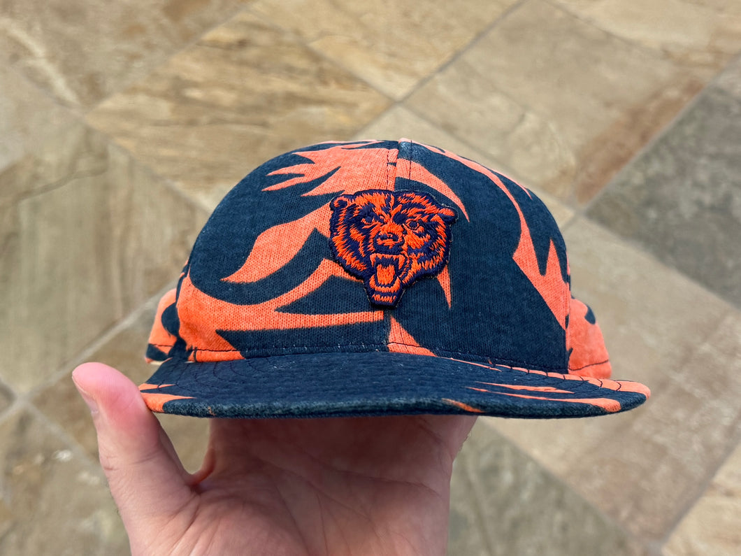 Vintage Chicago Bears AJD Zubaz Snapback Football Hat
