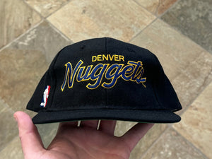 Vintage Denver Nuggets Sports Specialties Script Snapback Basketball Hat