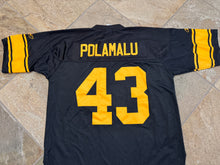 Load image into Gallery viewer, Vintage Pittsburgh Steelers Troy Polamalu Reebok Football Jersey, Size XL
