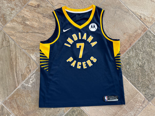 Indiana Pacers Malcolm Brogdon Nike Swingman Basketball Jersey, Size 56, XXL
