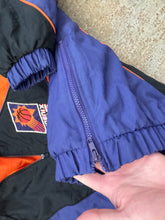 Load image into Gallery viewer, Vintage Phoenix Suns Pro Player Parka Basketball Jacket, Size Large