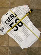 Load image into Gallery viewer, Colorado Rockies Noel Cuevas Game Worn Majestic Baseball Jersey, Size 44, Large